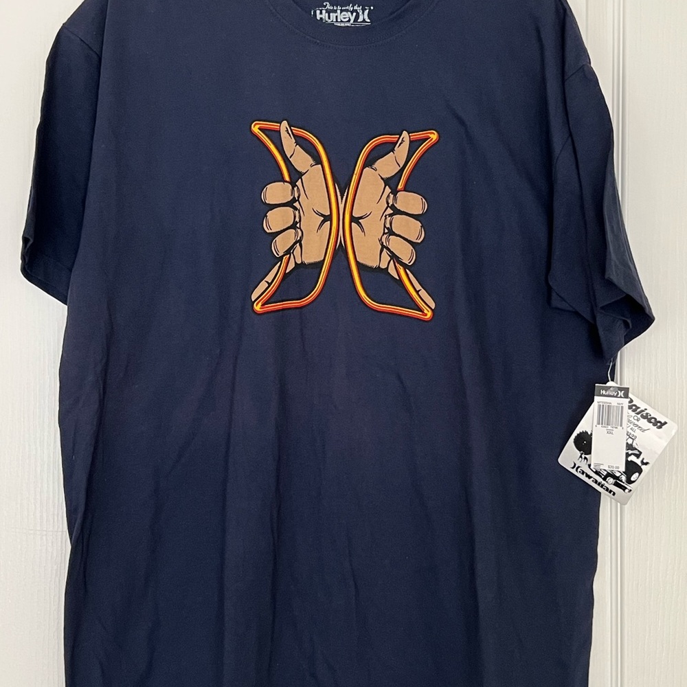 Hurley Navy Graphic T-Shirt